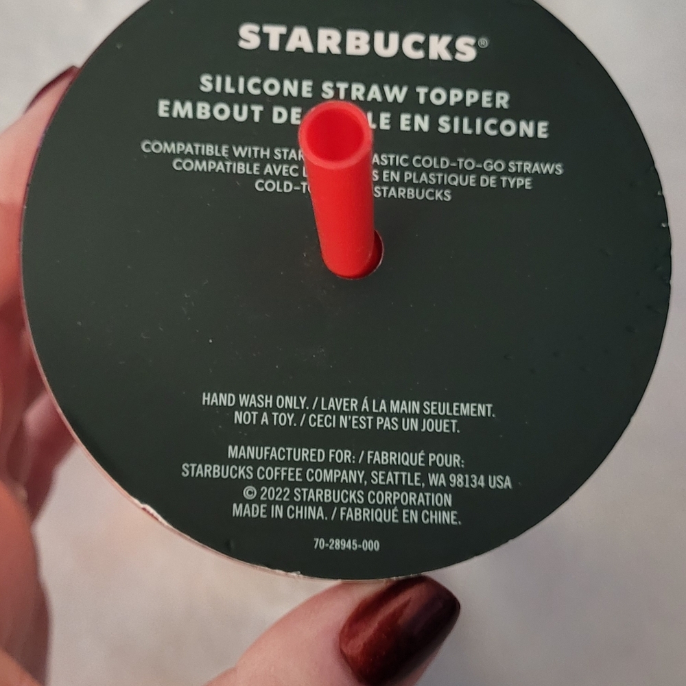 Brand New Starbucks Red Floral Tumbler - Picture 7 of 12